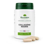 Collagene Marin | Vitamines C & E | Pur et Naturel | Hydratation de la Peau | Protège Os et Cartilages | 1080 mg | 120 Gélules - Peau, Articulations et Cheveux | Fabriqué en France