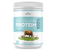 Collagene multiple vanille 400 g - 5 types de peptides de collagene - poudre proteinee halal - par Revive Naturals