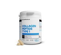 Collagène Peptide Type 1 120 Gélules - Collagene Hydrolysé - Complément Alimentaire Tendons, Articulations, Peau Et Cheveux Nutrielement