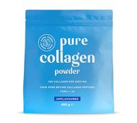 Collagene Poudre [450gr] | Collagen Peptides Purs (Type I, III) | 100% Collagène Hydrolysé | Non Aromatisé | Collagène Bovin en Poudre pour Peau Lisse et Hydraté et Articulations Fortes | Alpha Foods