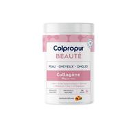 Collagène hydrolysé en poudre | Q10, Acide hyaluronique, vitamines, minéraux | Beauté Peau, Cheveux | 30 jours | Saveur Pêche | COLPROPUR