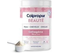 Colpropur Poudre Collagène Beauté Peau, Cheveux & Ongles – Hyaluronique & Vitamine C – 30 jours