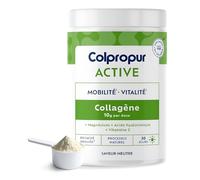 COLLAGENE Poudre Spécial Energie | 30 jours | Saveur Neutre | Complément Sport | Collagène Hydrolysé + Acide Hyaluronique + Magnésium | Articulations & Muscles | Sans OGM | COLPROPUR Active