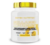 Scitec Nutrition Collagen Xpress, Boisson en poudre aromatisée contenant des acide hyaluronique, vitamine C et des édulcorants, sans sucre et sans gluten, 475 g, Ananas