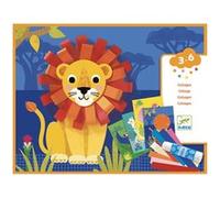 Collages avec des bouclettes Bleu G