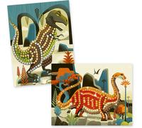 Collages mosaïques Dinosaures
