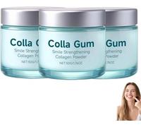 Collagum Strengthening Collagen Powder, Collagène En Poudre Pour Dents, Collagene Poudre Blanchissante Dents, Collagen Tooth - Hydroxyapatite Toothpaste Care Powder Protect Gum (3)