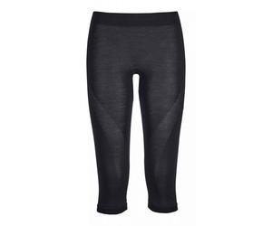 Collant 3/4 ORTOVOX 120 Merino Competition Light (Black Raven) femme XL