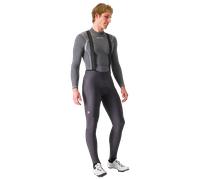 Cuissard long a bretelles castelli espresso gris