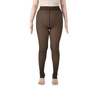 Collant Chaud Femme Polaire Collants Thermiques Legging Marron Transparent Leggings Coton Pantalon Hiver Bas Opaque Noir Thermique Fleece Lined Tights