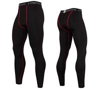 Collant Course À Pied Homme Compression de sport Léger Long Cool Dry Legging Pantalon Gymnastique à séchage Thermique Rapide Anti-Frottements Respirant Cuissard Vêtements pour Course Jogging Cyclisme