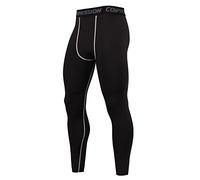 Collant Course À Pied Homme Compression de sport Léger Long Cool Dry Legging Pantalon Gymnastique à séchage Thermique Rapide Anti-Frottements Respirant Cuissard Vêtements pour Course Jogging Cyclisme