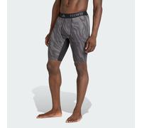 Collant court imprimé intégral Techfit Grey / Grey Six 2XL