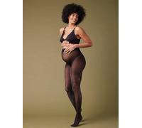 Collant de grossesse scintillant noir 1