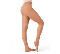 Capezio Collant de transition 1916 ultra doux Taille XX-Large Dark Suntan