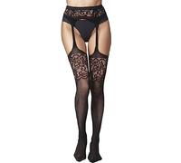 Collant Dentelle Sexy Filet Poisson Bas suspendeur Femmes Plus Collants Taille Lingeries pour