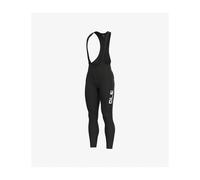 Collant D'Hiver Cyclisme ALE' SOLID WINTER Noir-Blanc 2025