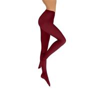 Collant Femme Coloré 40 Microfibre Opaque Bleu Opaque