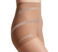Conte elegant ACTIVE SOFT 40 DEN Collants Femme pour Peau Sensible avec Vitamine E - Collants Fins avec Effet Modelant - Ultra Résistant - Naturelle taille 3