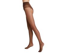 Conte elegant BIKINI 20 DEN Collants Soyeux pour Femmes avec Culotte Renforcée - Collants Fins et Résistants pour Femmes - Mokka taille 4