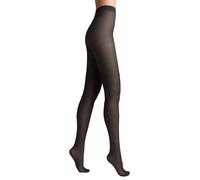 Conte elegant NUANCE 20 DEN Collants Mat pour Femmes - Effet Soie - Collants Femme Résistants - Collants Fins Renforcés Extrêmement Flexibles -Noir taille 6