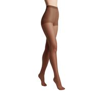 Conte elegant SOLO 40 DEN Lot de 2 Collants Semi-Mat pour Femmes Résistants - Collants Fins et Lisses avec Culotte Marquée - Mokka taille 5