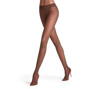 FALKE Matt Deluxe 20 DEN W Ti transparents fantaisie 1 paire, Collants Femme, Marron Brenda 5179, M