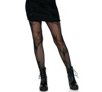 Collant femme Leg Avenue Spooky Ghost Noir TU