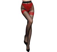 Collant Femme Resille Danse Mode Classique Fille Bas Autofixant Sexy Pour Porte-Jarretelles De Contention Noir Grande Taille Opaque Autofixants Chaud Chair Sans Pied Collants Sculptants,Rouge-B