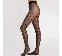 Collant Fiore Spring élégant à fleurs fantaisie avec un motif floral tendance...