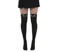 Collant Gothic de Pamela Mann - Chat - Standard - pour Femme - noir Standard
