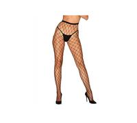 Collant S812 Résille Noir - Taille : XL/2XL