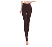 Collant Hiver Femme Triple Couche Legging Textile Technique Pieds Renforcés Température Glaciale Randonnée Neige Souplesse Mouvement Séchage Rapide Chaud Double Épaisseur Laine Mérinos Opaque Épais