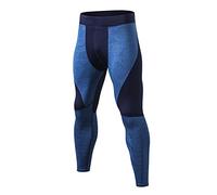 Collant Homme Compression de Sport Extensible Cool Dry Long Pantalon Legging Thermique Confortable Gymnastique Rapide Musculation Respirant Tight Cuissard pour Basketball Fitness Jogging