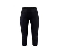 Collant jambes mi-longues CRAFT CORE DRY ACTIVE COMFORT KNICKE (black) femme S