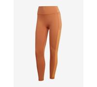 Collant long adidas Optime 3 bandes orange femme - XL