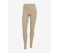 Collant long adidas Optime 3-Stripe beige noir femme - XS