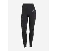 Collant long adidas Optime Essentials sans couture frontale 7/8 noir femme - XS