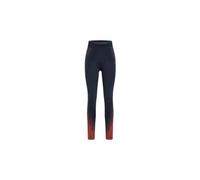 Collant long femme odlo blackcomb bleu