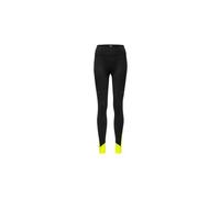 Collant long gore wear concurve thermo noir jaune femme
