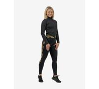 Collant long Nebbia Intense Iconic noir doré femme - M