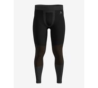 Collant long Odlo Performance Warm manches longues noir pur - M