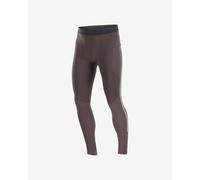 Collant long Salomon Sense Stow marron foncé - S