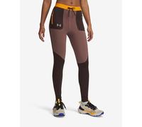 Collant long Under Armour Launch Trail marron orange femme - XS