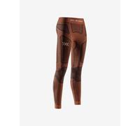 Collant long X-Bionic Symbio Merino marron femme - S