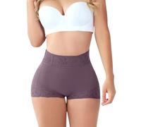 Collant Minceur Femme à Bande MéMoire Effet Push-Up - Dentelle RaffinéE - Compression 4 Points pour Ventre Plat Et Fessiers GalbéS - Tissu sans Couture sous-VêTements Correctifs