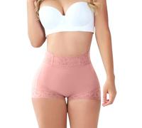 Collant Minceur Femme à Bande MéMoire Effet Push-Up - Dentelle RaffinéE - Compression 4 Points pour Ventre Plat Et Fessiers GalbéS - Tissu sans Couture sous-VêTements Correctifs