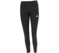 adidas Femme Essentials 3-Stripes High-Waisted Single Jersey Leggings, Black/White, XS