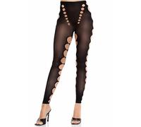 Collant opaques sans coutures femme Leg Avenue Noir TU