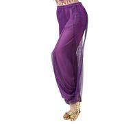 Collant Paillette Fille 10 Ans - Pantalon Long À Taille Élastique pour Filles pour Les Performances Et Les Activités De Plein Air Pantalon Et pour Les Tout-Petits De 3 À 8 Ans (Purple 7-8 Years)